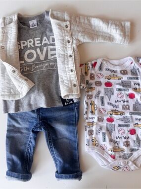 4 piece outfit 6 months
